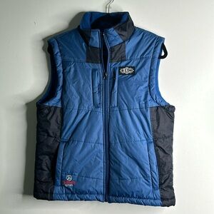 BKC .co blue black technical system vest size small outdoor